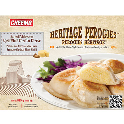 CHEEMO Heritage Perogies - Harvest Potatoes with Aged White Cheddar Cheese