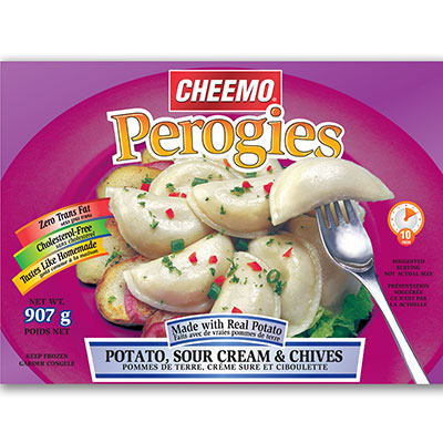 CHEEMO Perogies - Sour Cream & Chives